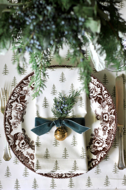 "Tree Hunt" Napkins & Table Linens