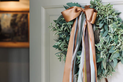 Ribbon & Streamers Wreath Kit