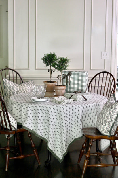 Green Tree Tablecloths | 2 sizes