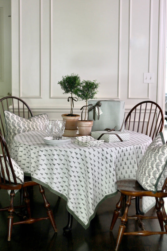 Green Tree Tablecloths | 2 sizes