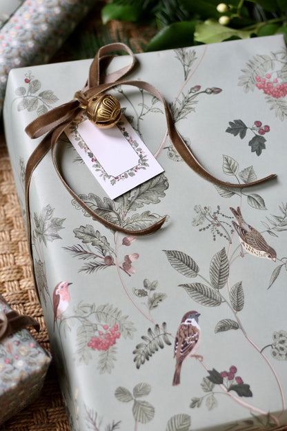 JSH + WPD Whittney's Botanical & Birds Wrapping Paper
