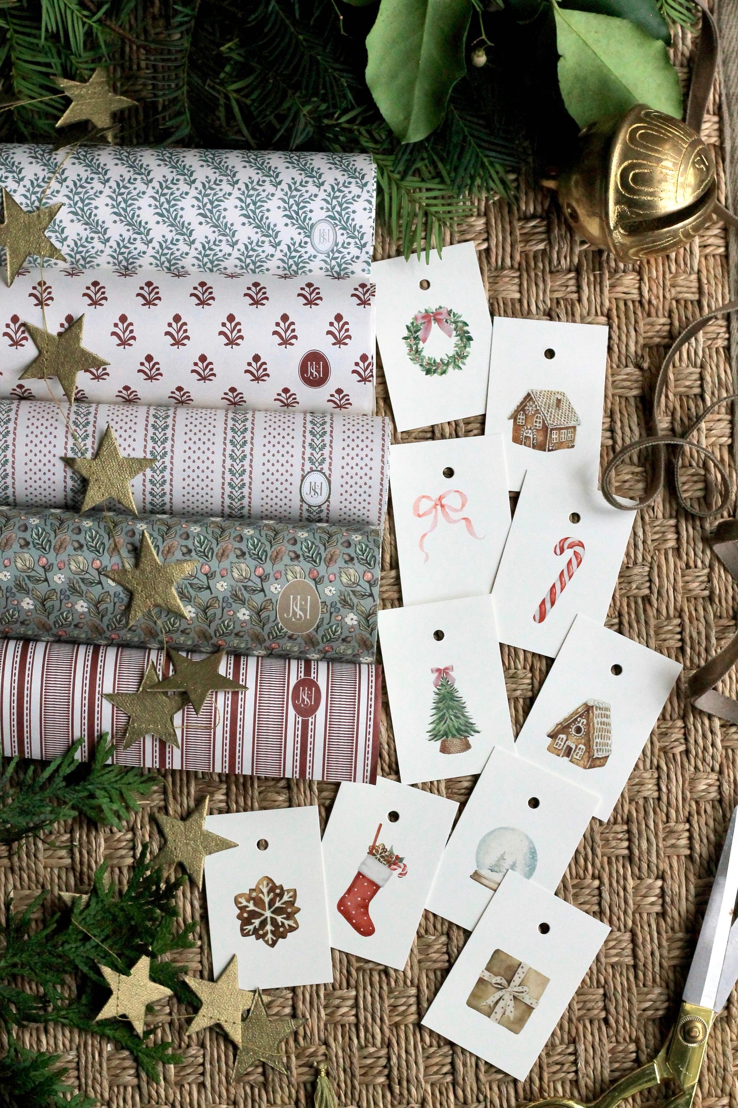 Sugar & Spice Tags - Set of 10