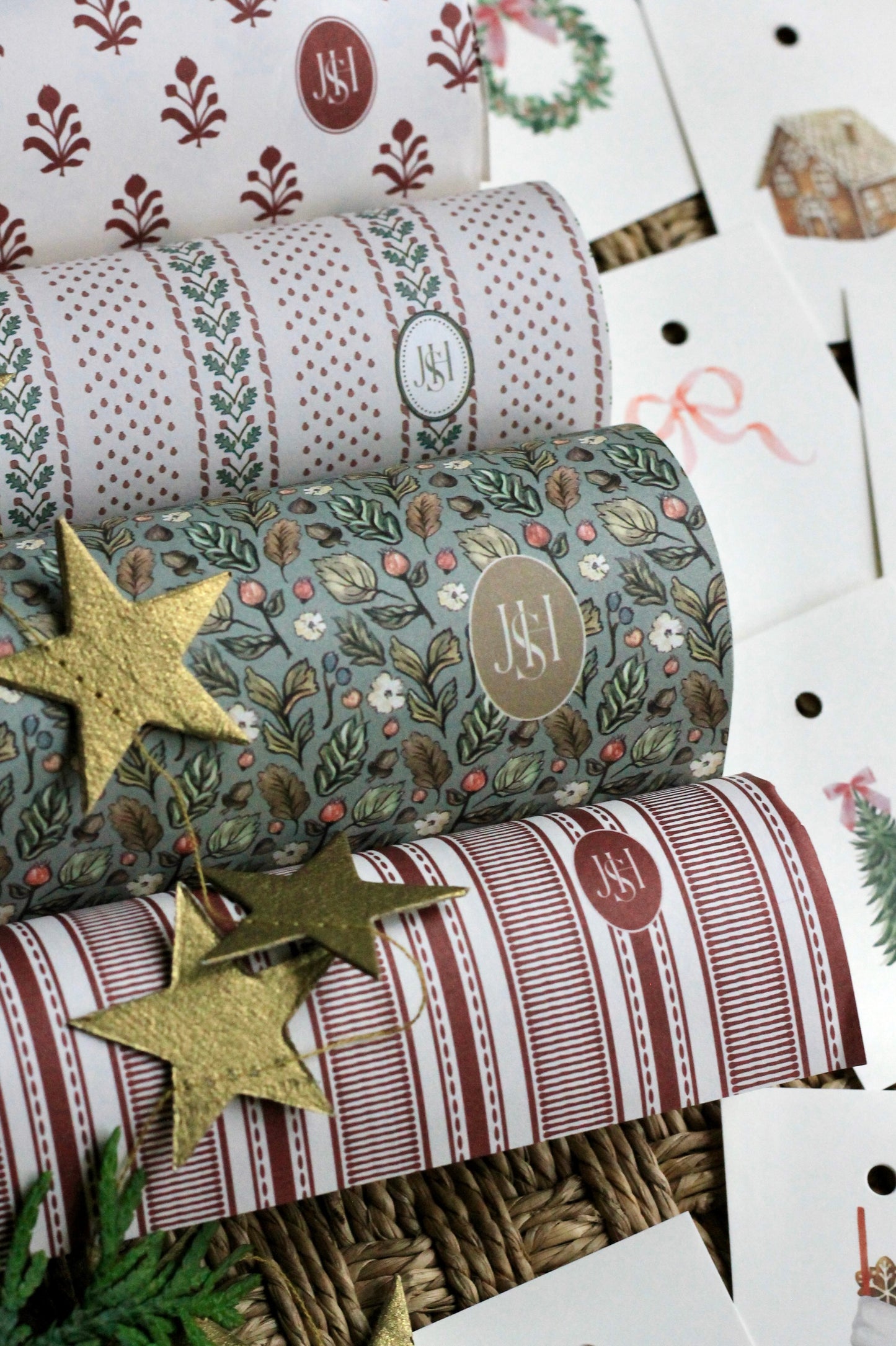 Holiday Harvest Wrapping Paper