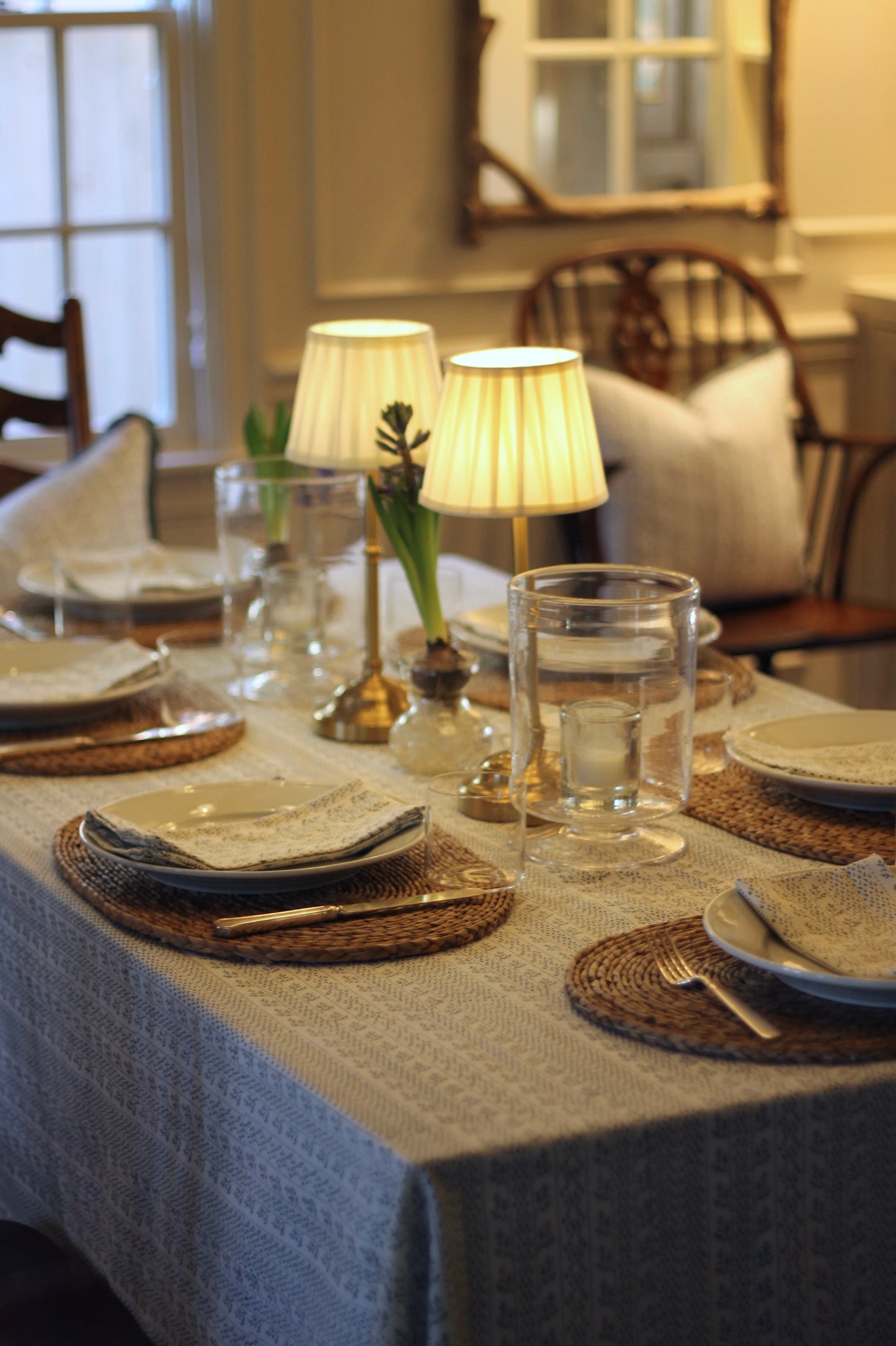 Laurie in Privet Navy Napkins