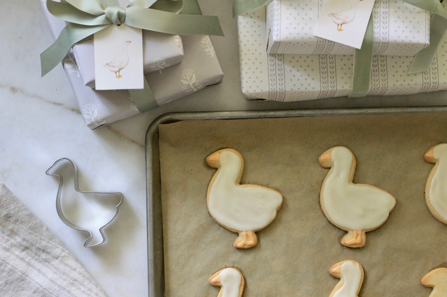 Tin Cookie Cutters - Goose