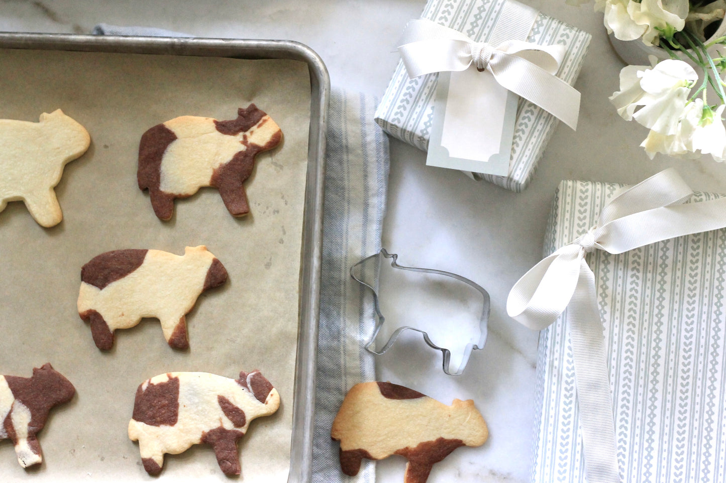 Tin Cookie Cutters - Cow