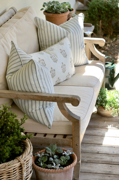 Outdoor Emma Pillow Covers in Wheat | 3 Sizes