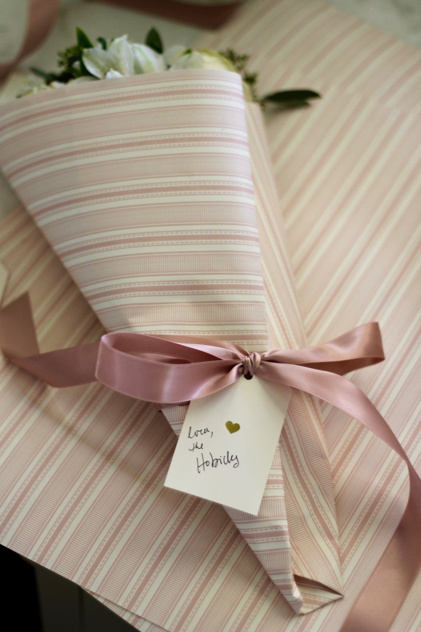 Grosgrain Stripe in Perfect Pink