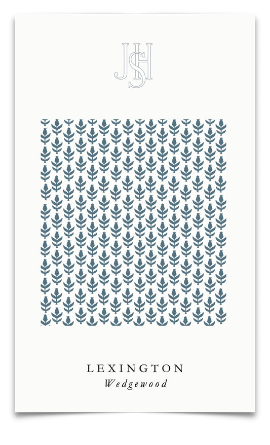Lexington in Wedgewood Fabric by the Yard
