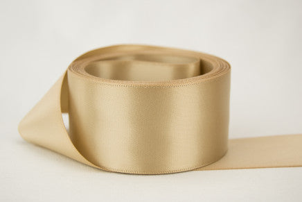 Tan Satin Ribbon