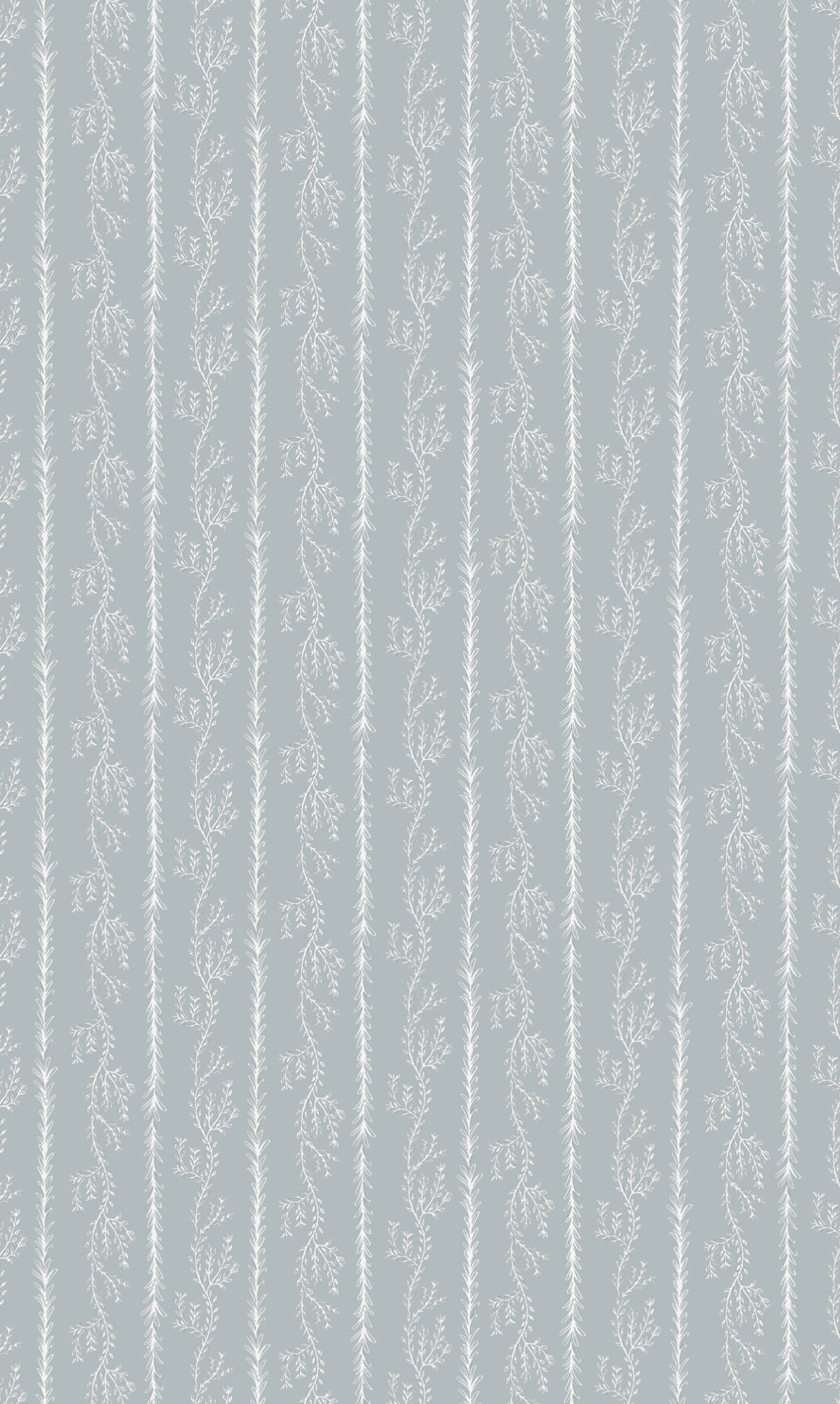 Potager Wrapping Paper in English Blue