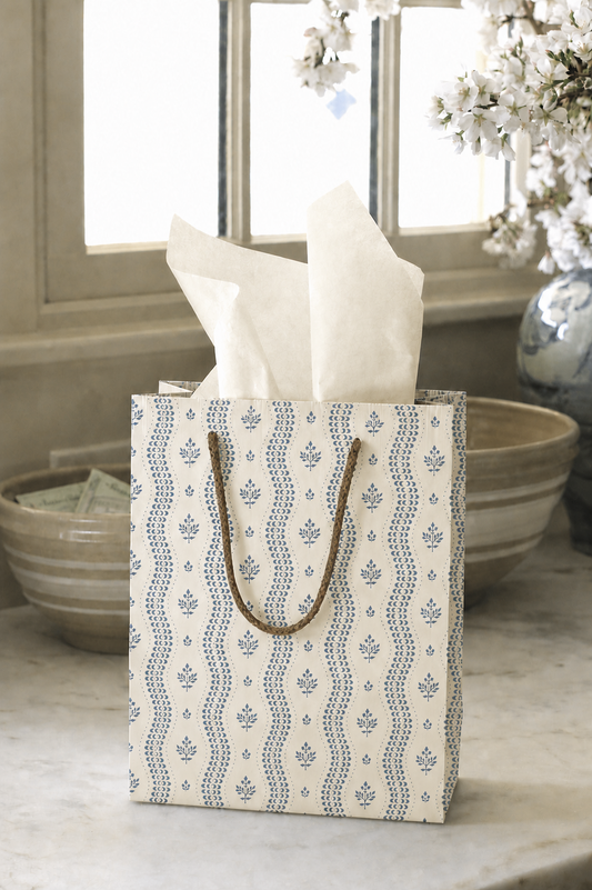 Privet Berry in Navy Gift Bag, set of 2