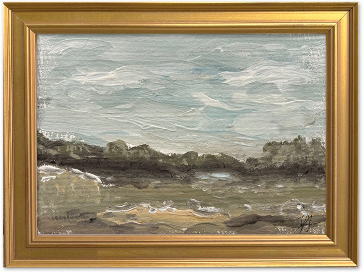 Impressionist "Spring" Small Paintings, 1 of 4