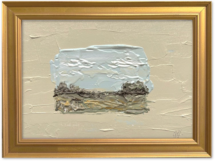 Abstract "Spring" Small Paintings, 1 of 4