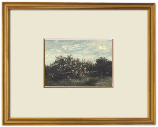 French Landscape "Apple Blossoms"