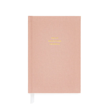 Linen Gratitude Journals - 3 colors