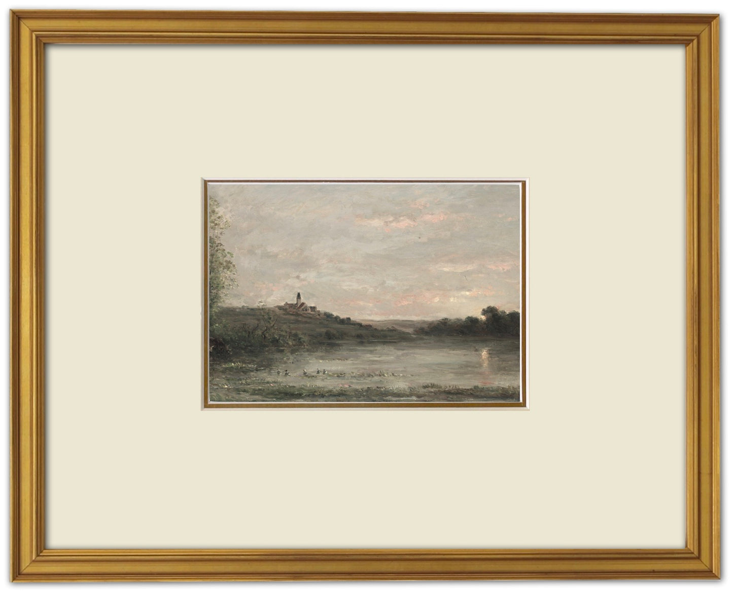 French Landscape "The Seine Morning"