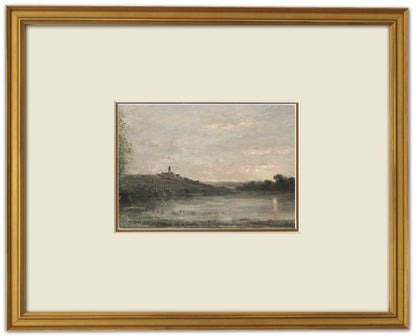 French Landscape "The Seine Morning"