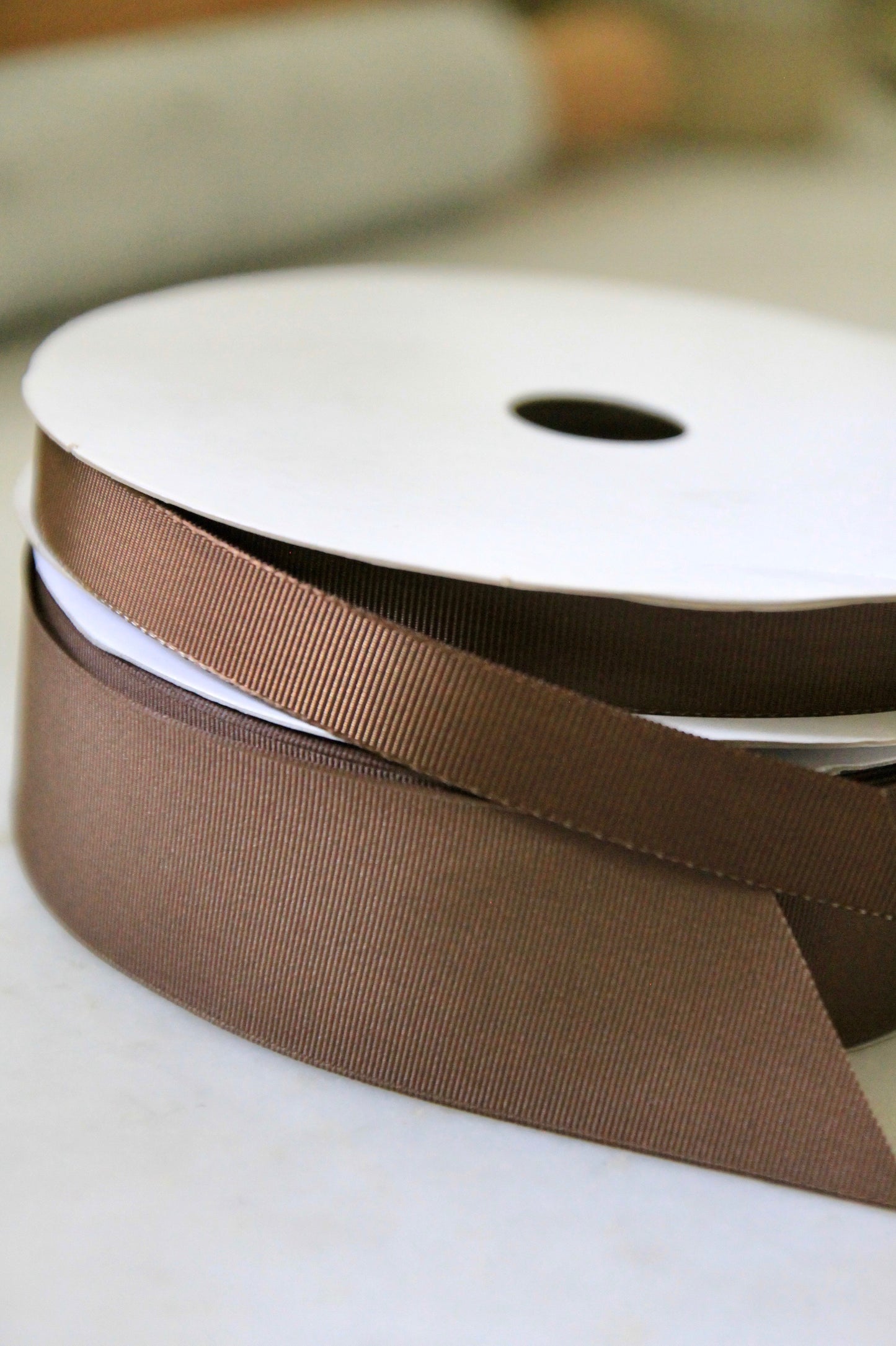 Chocolate Brown Ribbon | Satin & Grosgrain