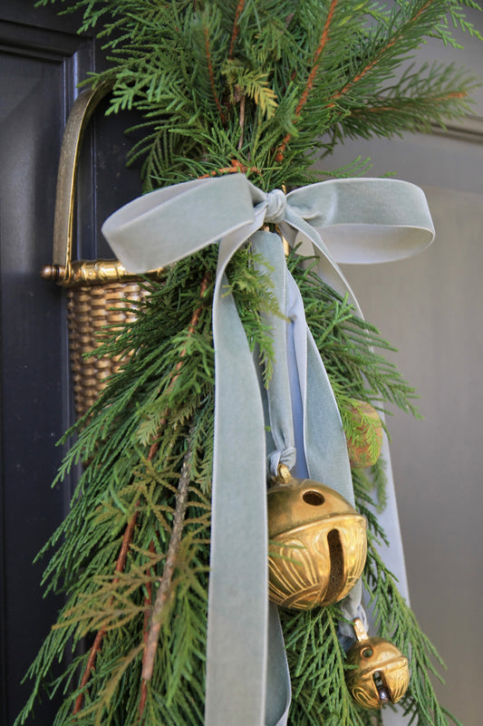 Luxury Velvet Ribbon | English Blue