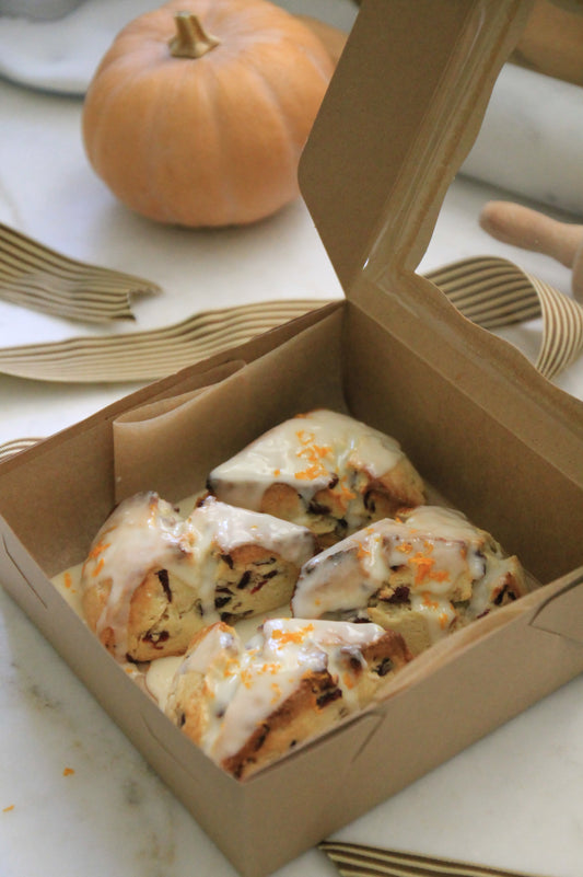 Kraft Window Boxes Large | set of 5