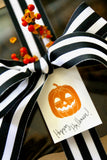 Pumpkin Jack-O-Lantern Tags