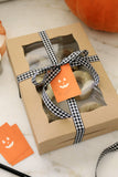 Kraft Window Boxes 6" Square | set of 5