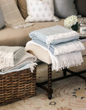 Basketweave Throw | 2 colors