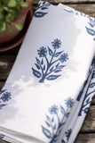 Emma in Wedgewood Napkins, Runner & Tablecloths