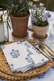 Emma in Wedgewood Napkins, Runner & Tablecloths