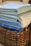 Very Soft Throws | Blue & Green