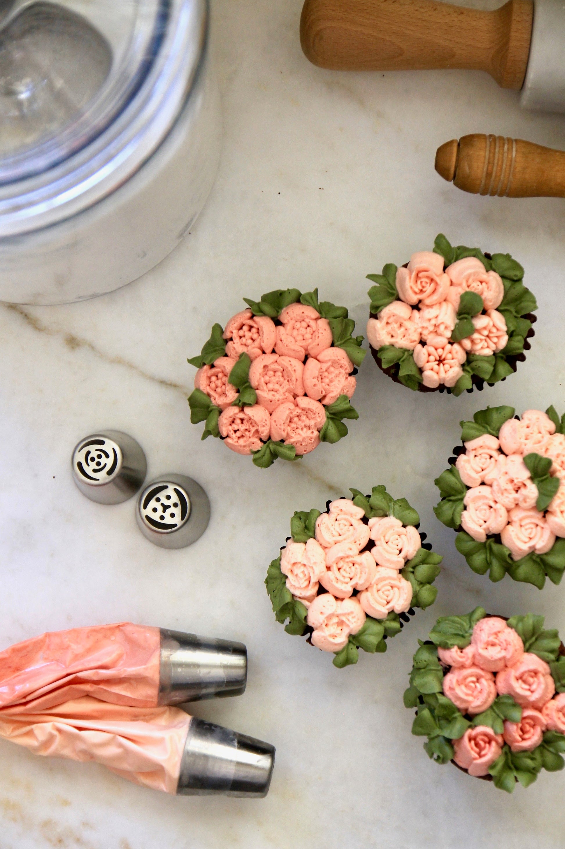 Russian Piping Tip For Buttercream Flower Nozzles 7pcs Russian