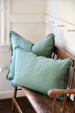 English Eucalyptus Linen Pillow Covers