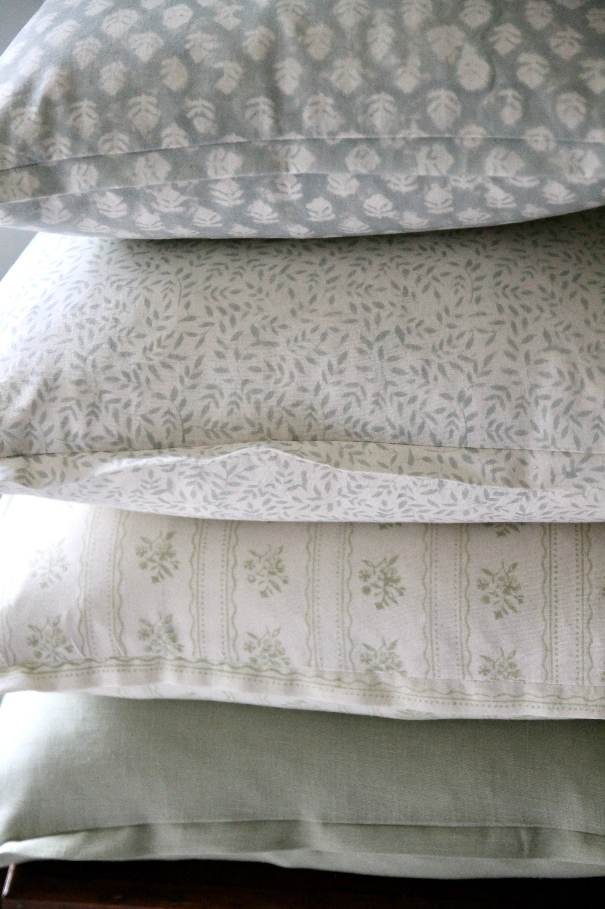 Seaglass Linen Pillow Covers JSH Home Essentials