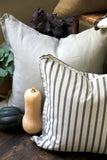 JSH Stripe Pillow Covers in Walnut | 3 Sizes