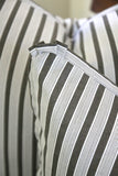 JSH Stripe Pillow Covers in Walnut | 3 Sizes