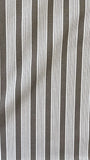 JSH Stripe in Walnut Fabric by the Yard