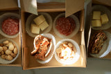 Kraft Window Boxes 6" Square | set of 5