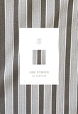 JSH Stripe in Walnut Fabric by the Yard